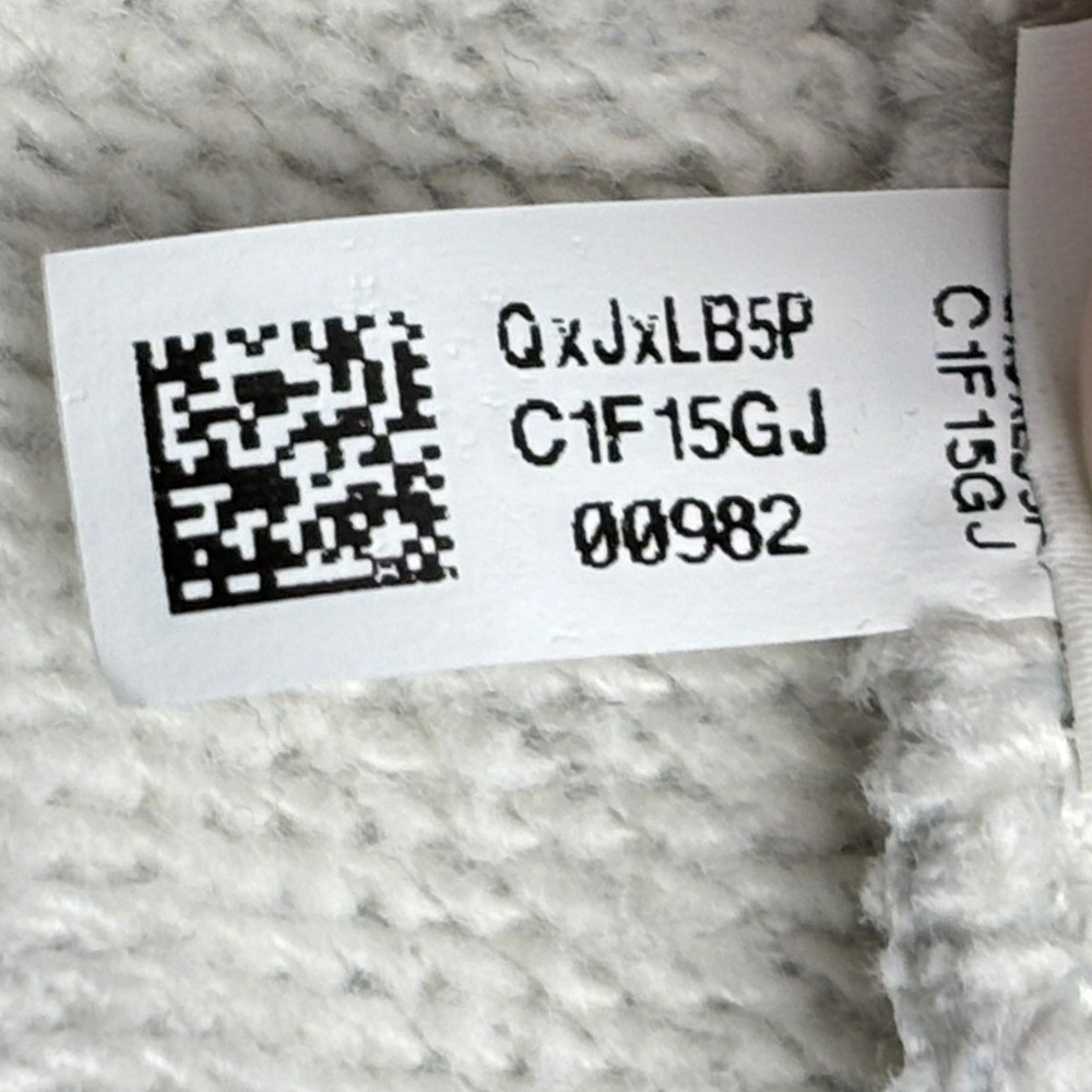 OFFLINE by Aerie Womens XL Gray Deep V-Neck Cropped French Terry Hoodie 8080805 - Picture 9 of 10